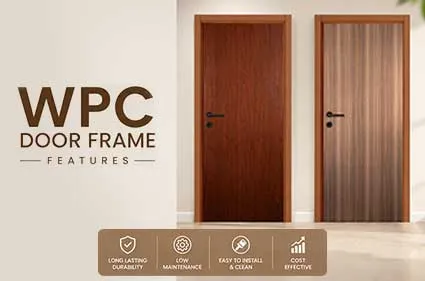 WPC Door With Frame