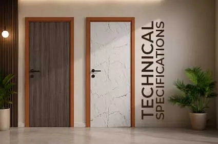 WPC Door With Frame