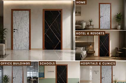 WPC Door With Frame