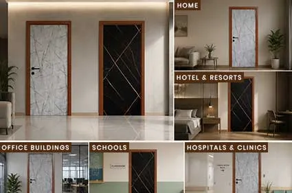 WPC Door With Frame
